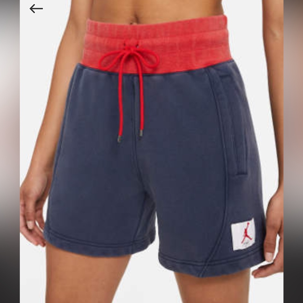 Nike Jordan / Retro Fleece Sweat Shorts / Blue Red
